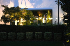 Rozświetlony ogród