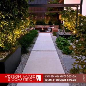 Simple Chic Home Garden – A’ Design Award in Landscape Planning and Garden Design Category