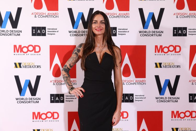 Odebranie nagrody na GALA NIGHT A’ Design Award w Como Odebranie nagrody na GALA NIGHT A' Design Award w Como